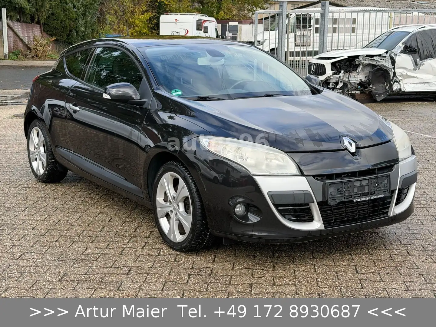 Renault Megane Coupé TCe 180 132KW Klima PDC Noir - 1