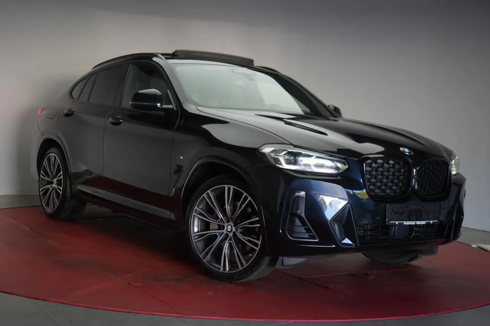 BMW X4 xDrive30d M Sport Leder/ACC/Kamera/Pano/H&K/A Schwarz - 1