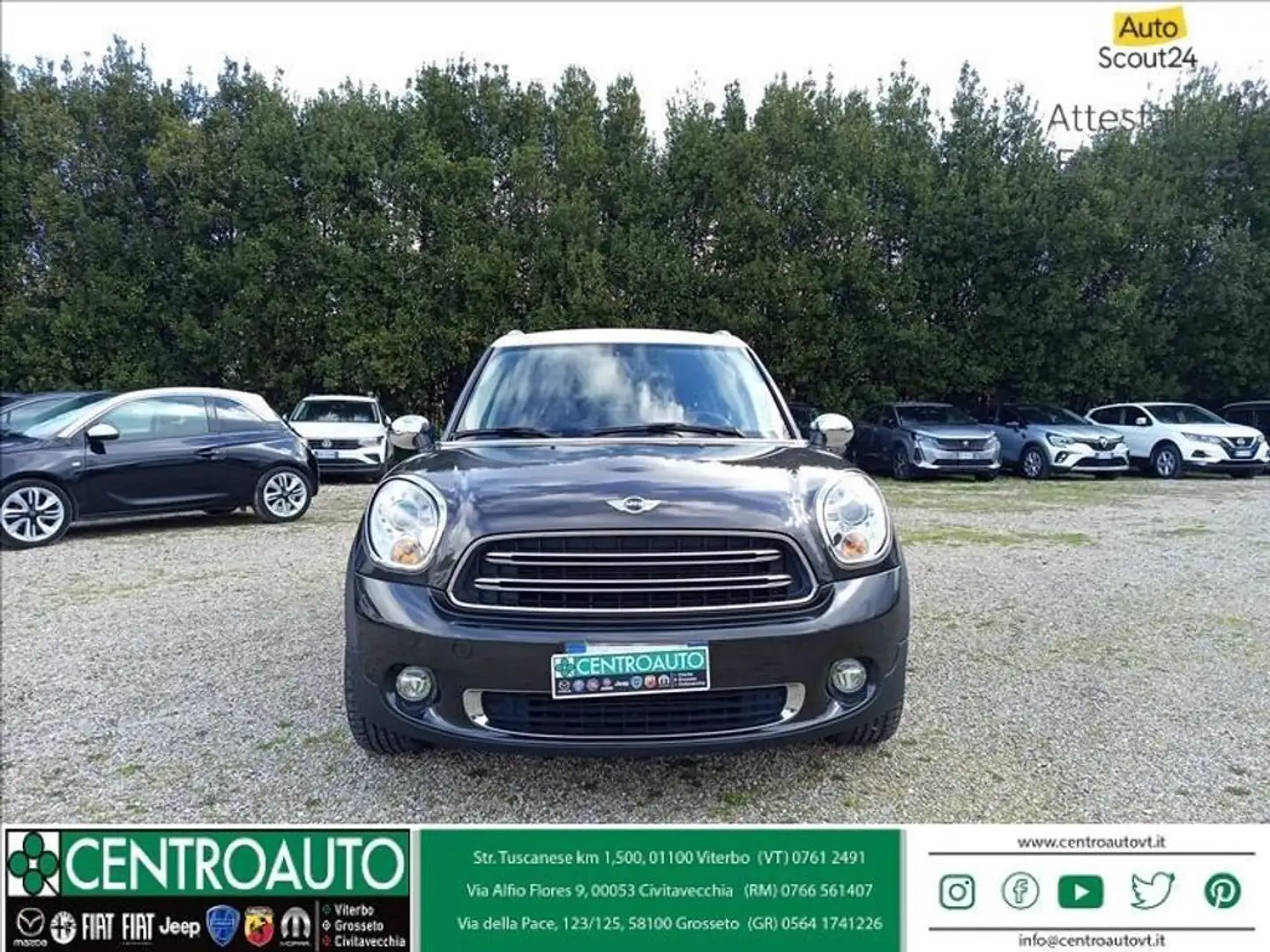 MINI Cooper D Countryman Countryman 2.0 Cooper D Business auto E6 Grijs - 2