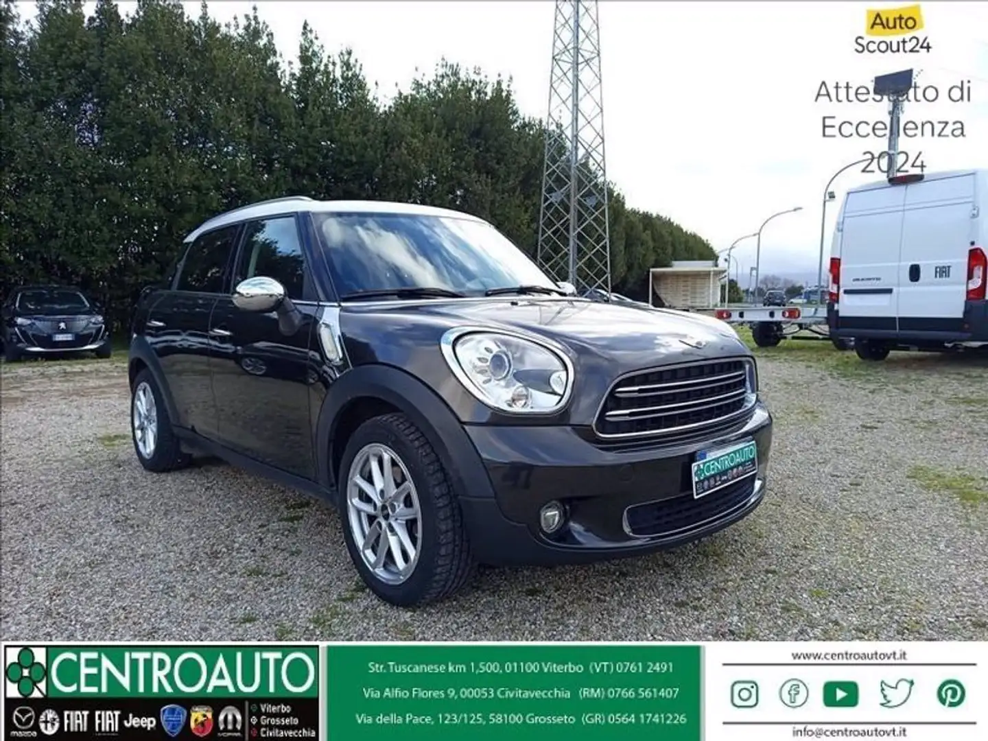MINI Cooper D Countryman Countryman 2.0 Cooper D Business auto E6 Grijs - 1