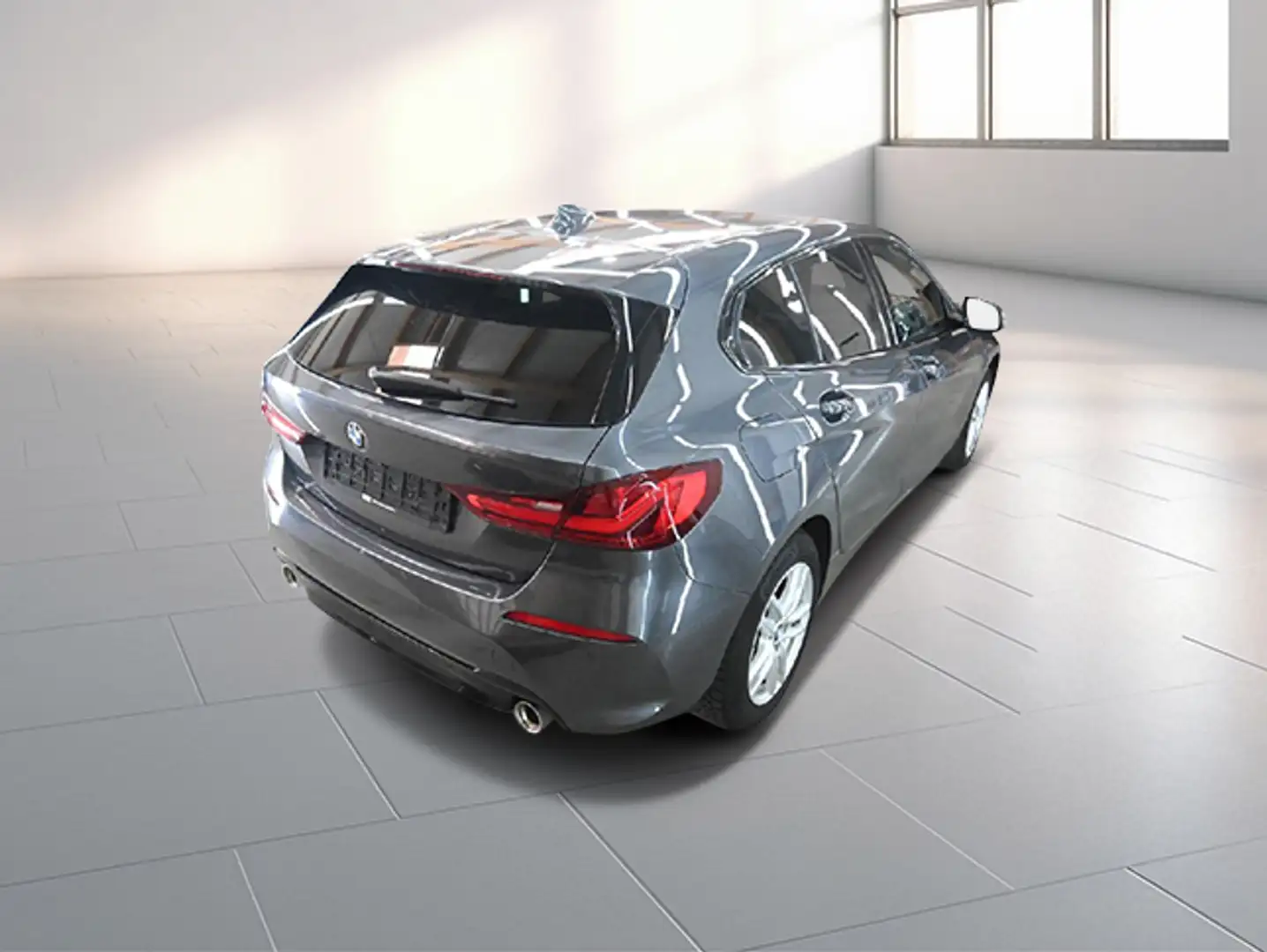 BMW 118 dA Sport-Line T-Leder Navi LED Grigio - 2