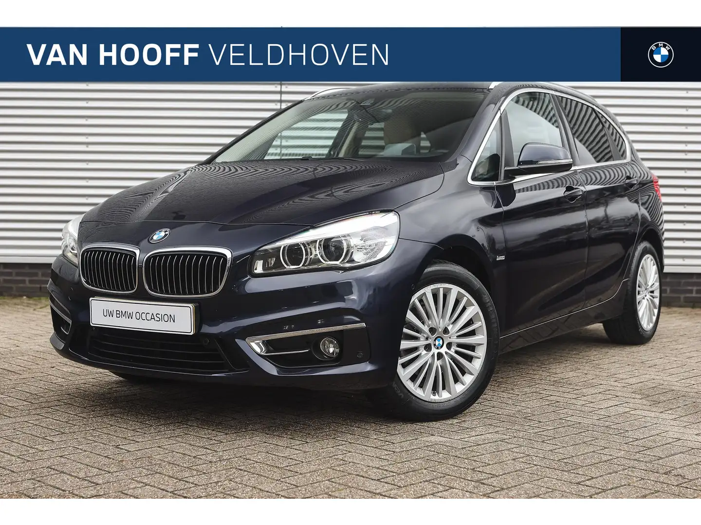 BMW 218 2 Serie Active Tourer 218i High Executive Luxury L Bleu - 1