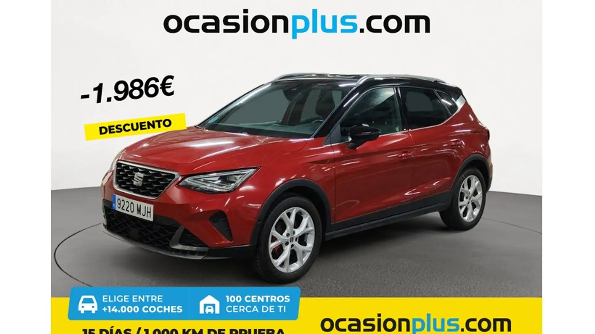 SEAT Arona 1.5 TSI S&S FR DSG7 XM 150 Rojo - 1