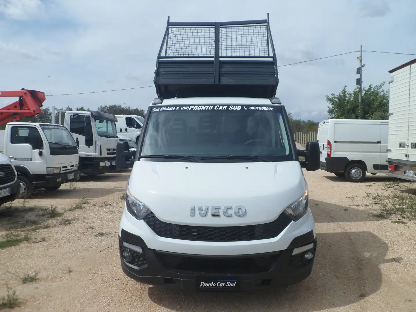 Iveco Daily 35c15 ribaltabile trilaterale Blanc - 2