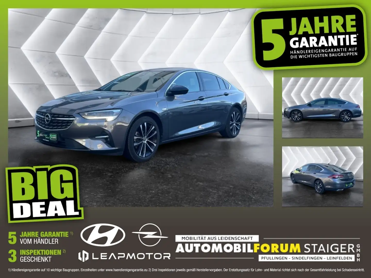 Opel Insignia B 2.0 CDTI  Elegance 5 Jahre Garantie Grey - 1