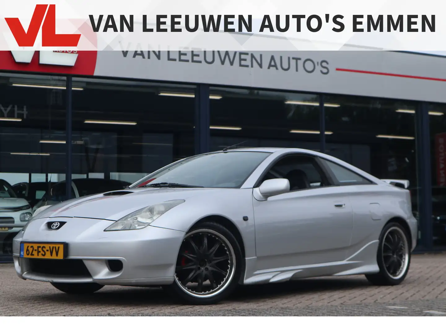 Toyota Celica 1.8 VVT-i | Leder | Airco | Lichtmetaal | APK 27-0 Šedá - 1