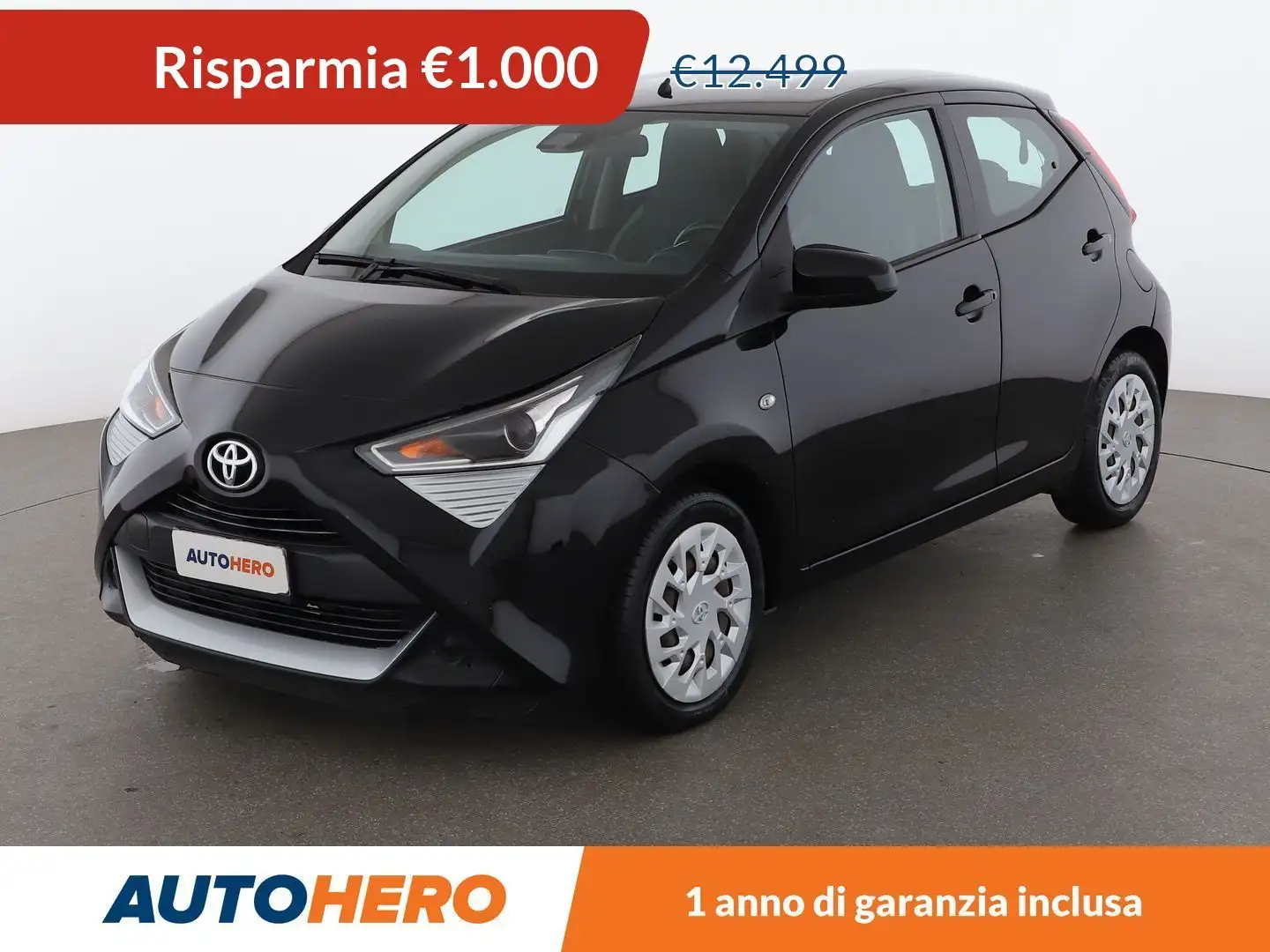 Toyota Aygo 1.0-VVT-i X-Play 72 CV Schwarz - 1