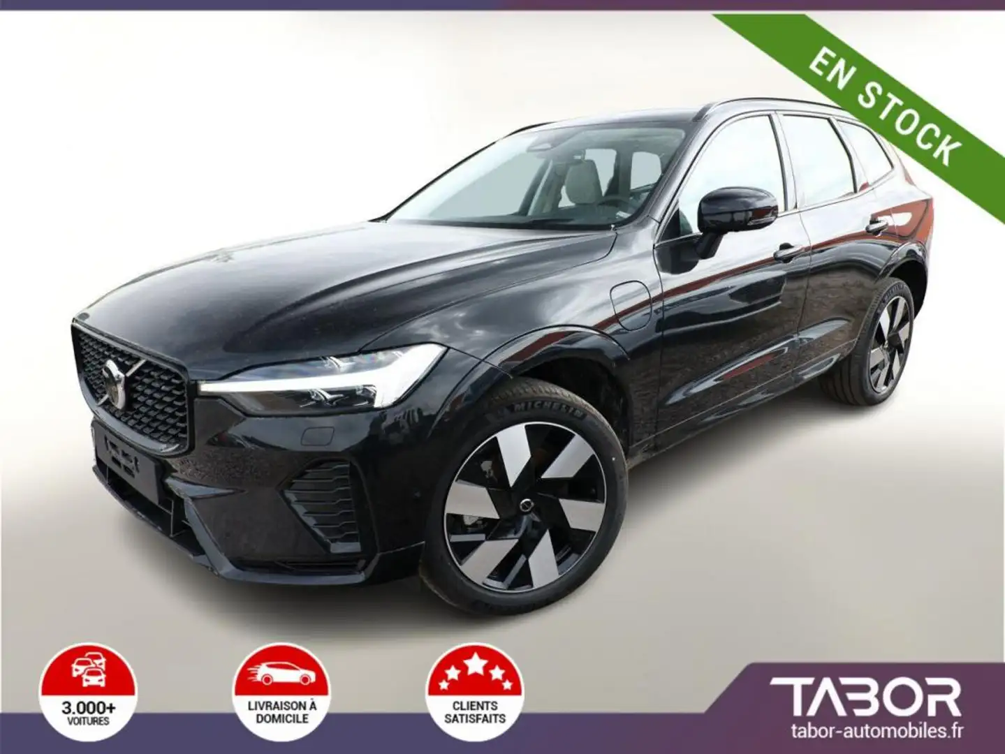 Volvo XC60 T6 AWD Ultra Dark SANS MALUS Noir - 1