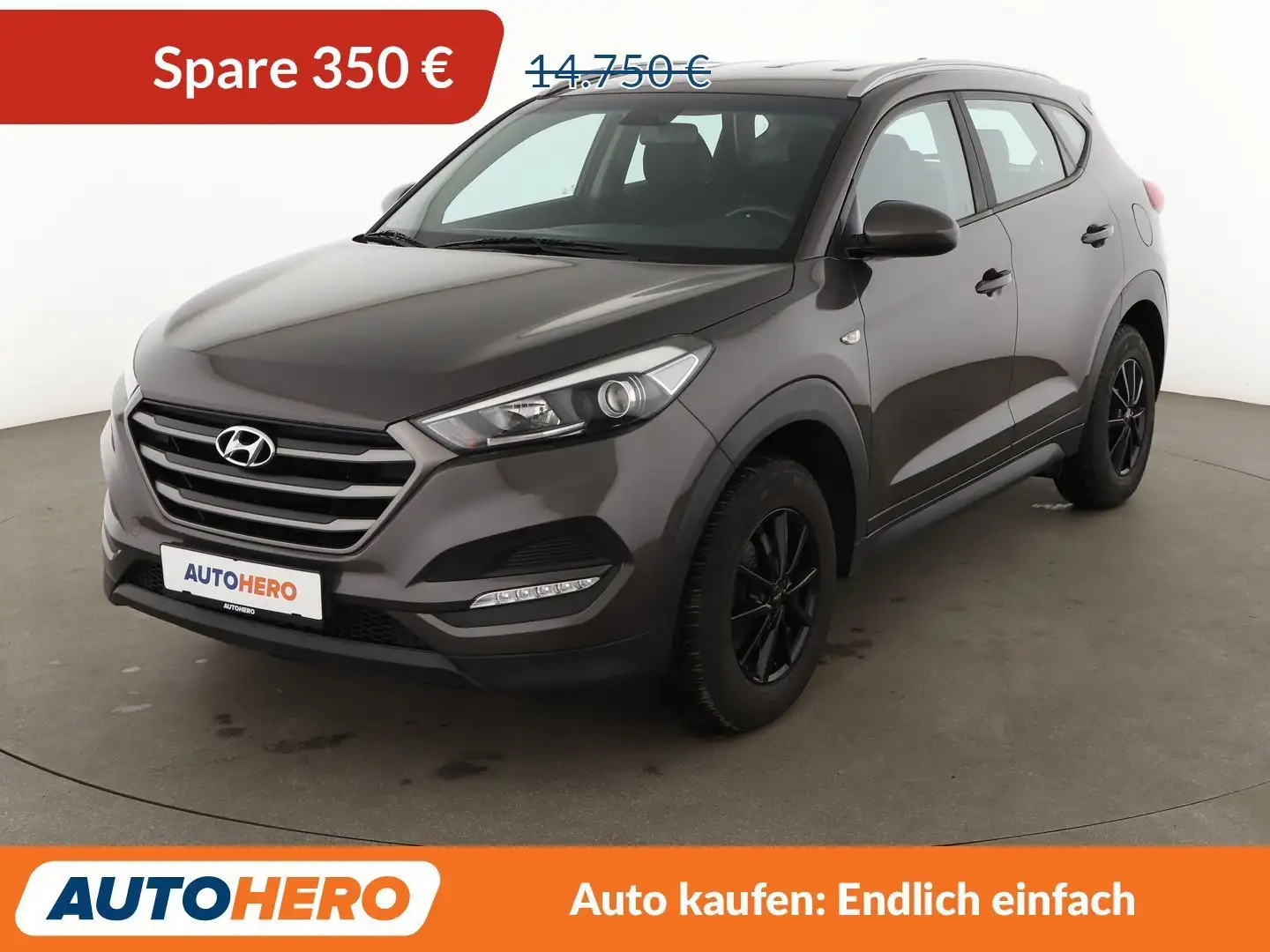 Hyundai TUCSON 1.6 Classic blue 2WD*NAVI*TEMPO*CAM*PDC*SHZ* Grau - 1