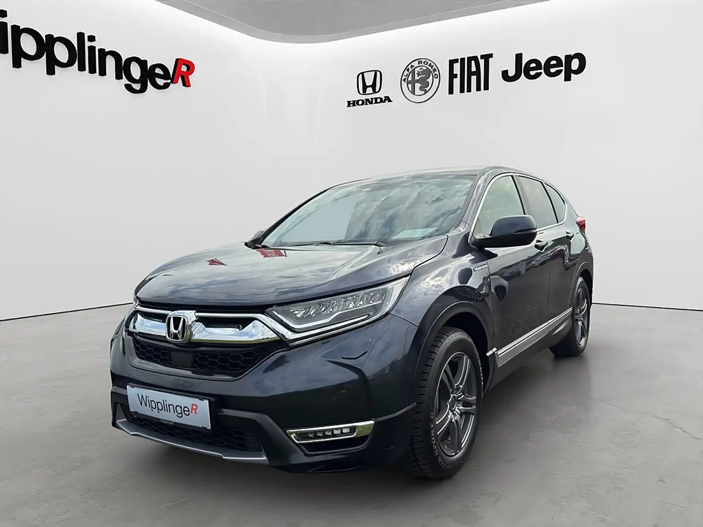 Honda CR-V 2,0 i-MMD Hybrid Elegance Aut. Blau - 1