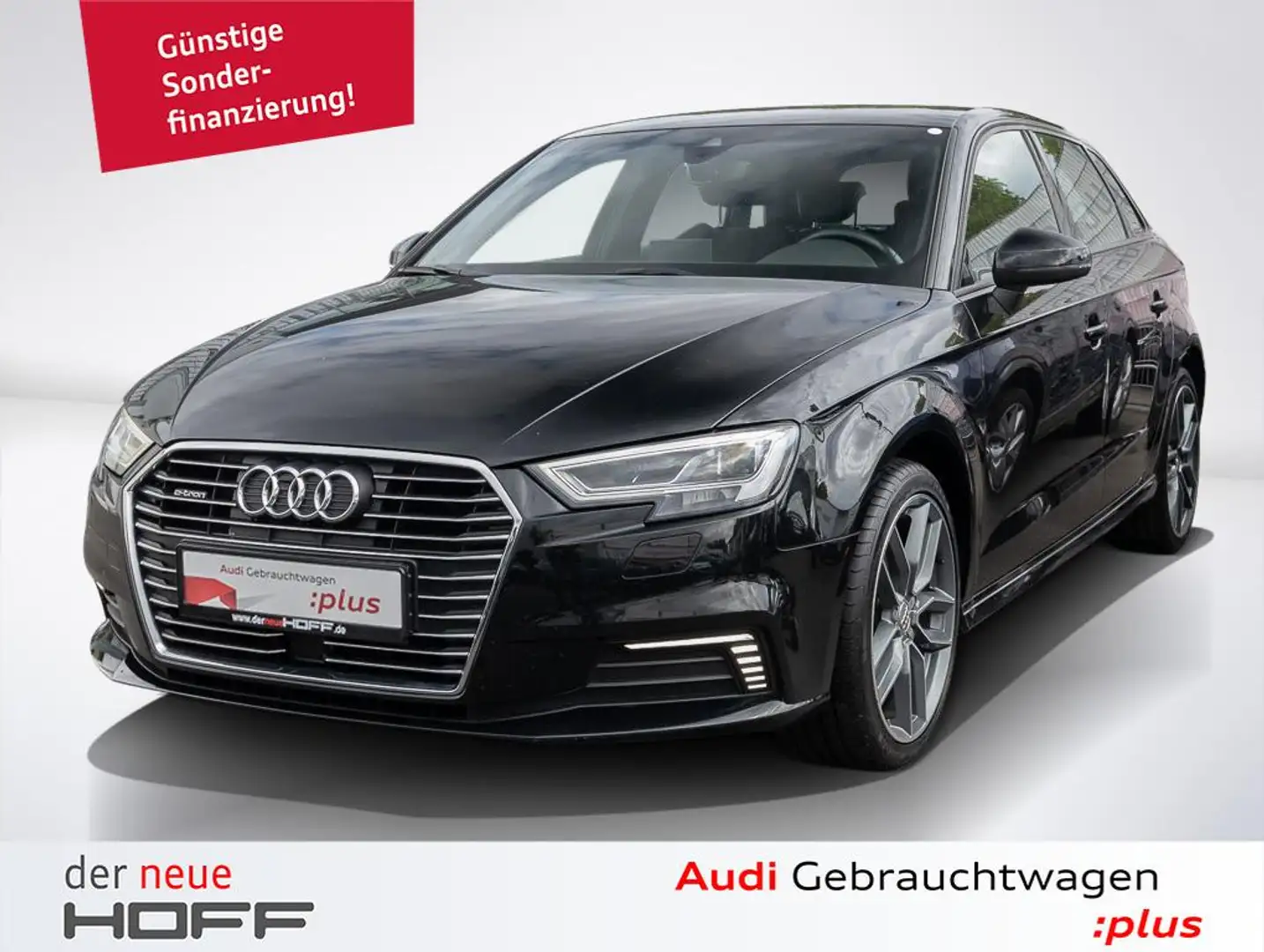 Audi A3 40 TFSI e-tron S-Line sport LED ACC 18Zoll PDC Negru - 1