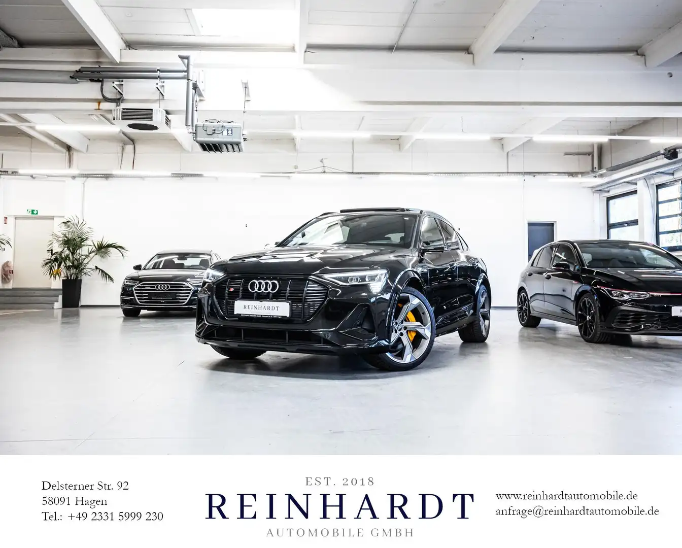 Audi e-tron SPORTBACK S BLACK 22Z/ACC/HuD/PANO/MATRIX Noir - 1