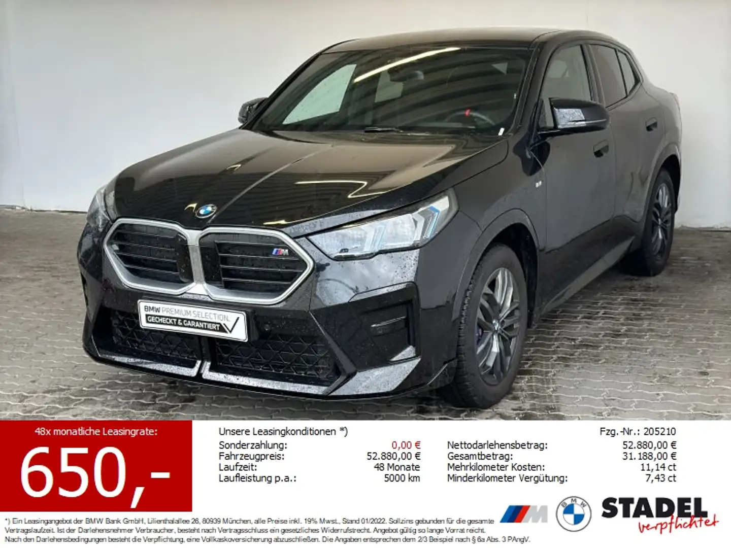 BMW X2 M35i xDrive Navi.LED.HuD.360°.ACC.KomfZg.HiFi Schwarz - 1