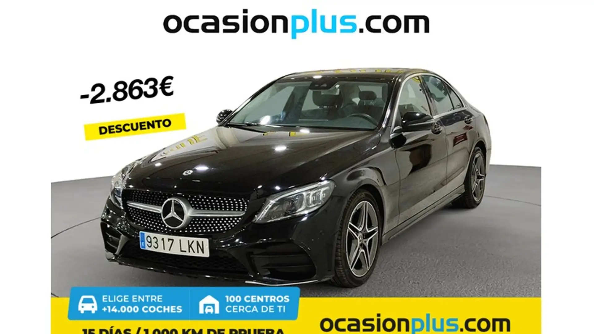 Mercedes-Benz C 220 220d 9G-Tronic Negro - 1