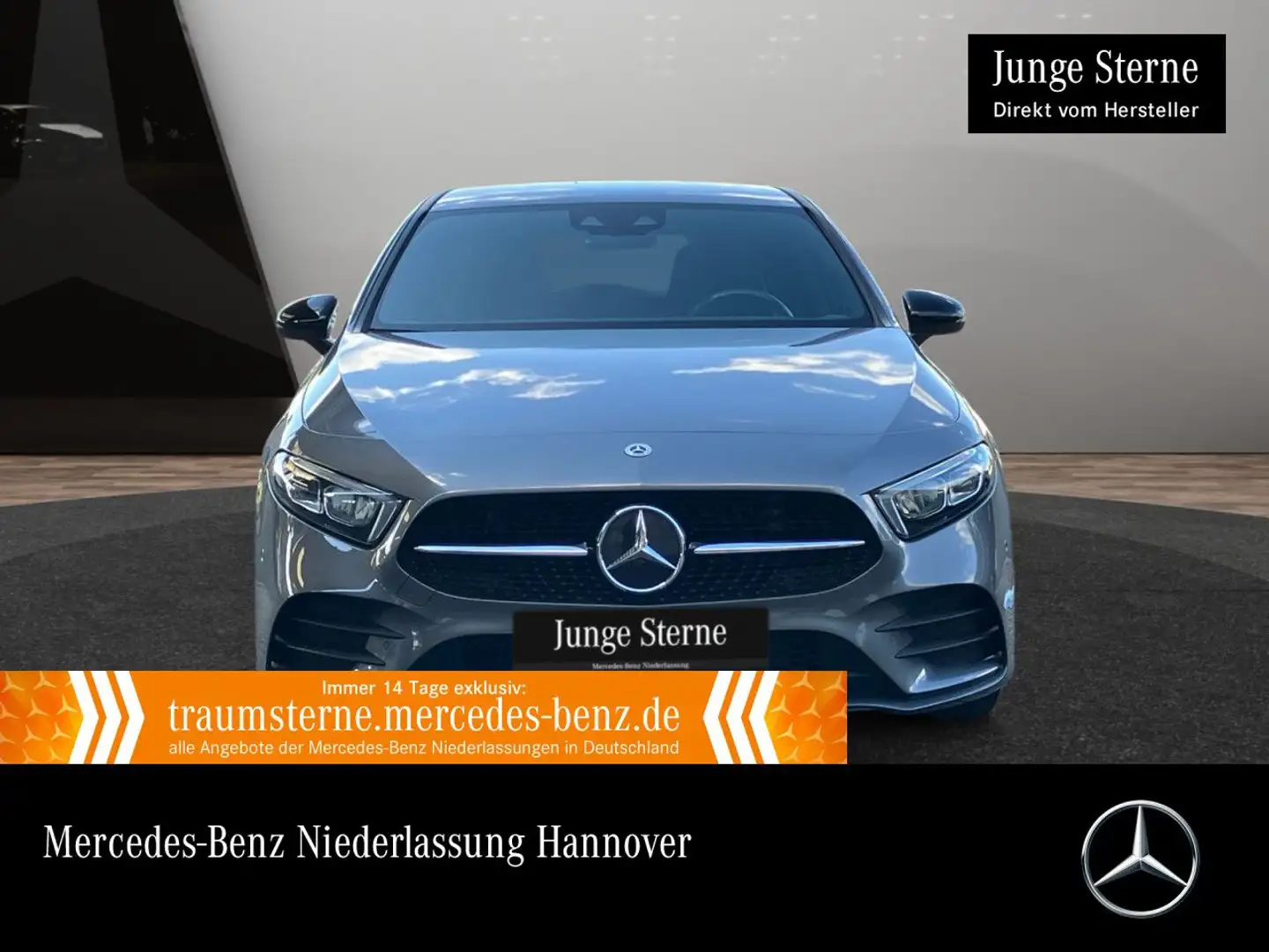 Mercedes-Benz A 180 EDITION 2020+AMG+NIGHT+LED+TOTW+7G Grau - 1