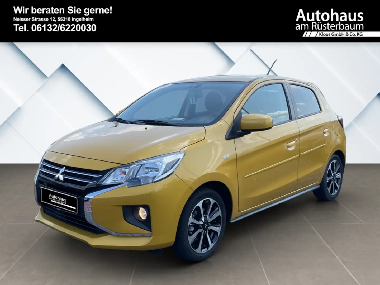Mitsubishi Space Star 1.2 Intro Edition+ DAB SHZ Temp Berganfahrass. Sárga - 2