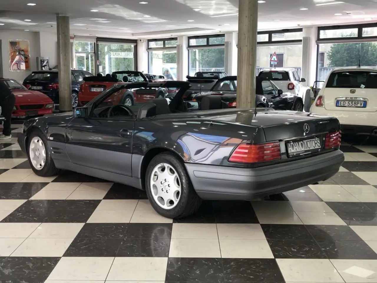 Mercedes-Benz SL 500 -32 cat - UFF. ITALIA - 4 POSTI-HARD TOP-TAGLIANDI, foto 5