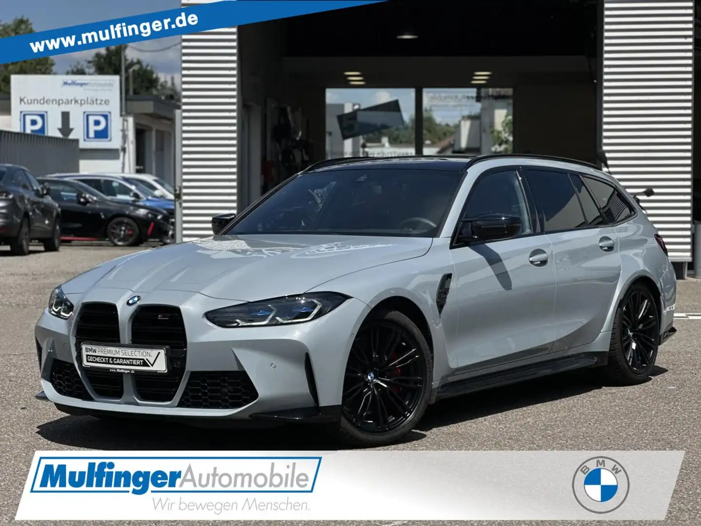 BMW M3 Comp.T.xDr.HUD Laser Kamera Lenkradh.8-Fach PDC Gris - 1