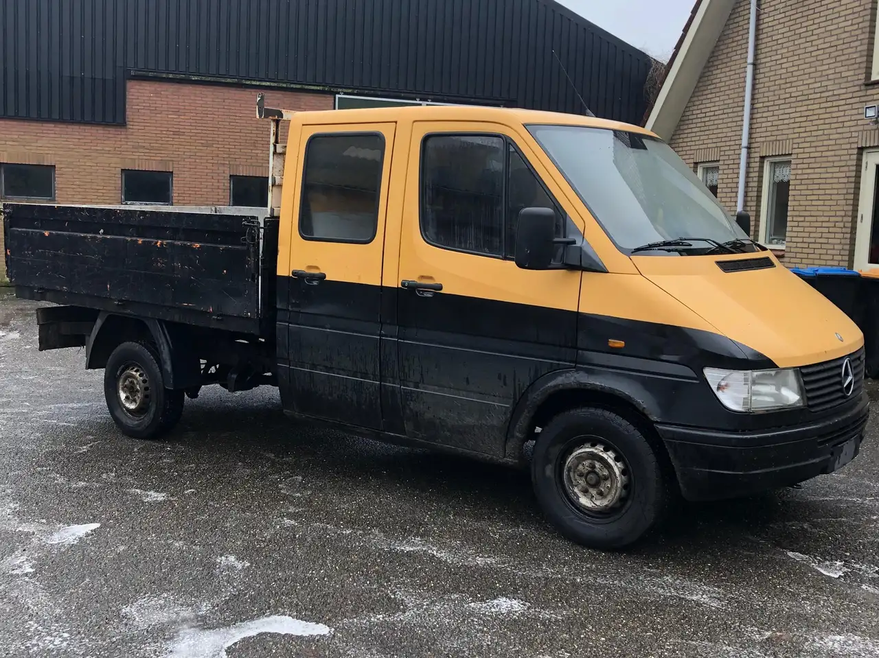 Mercedes-Benz Sprinter 208D dubbel-cabine Pick-up, foto 2