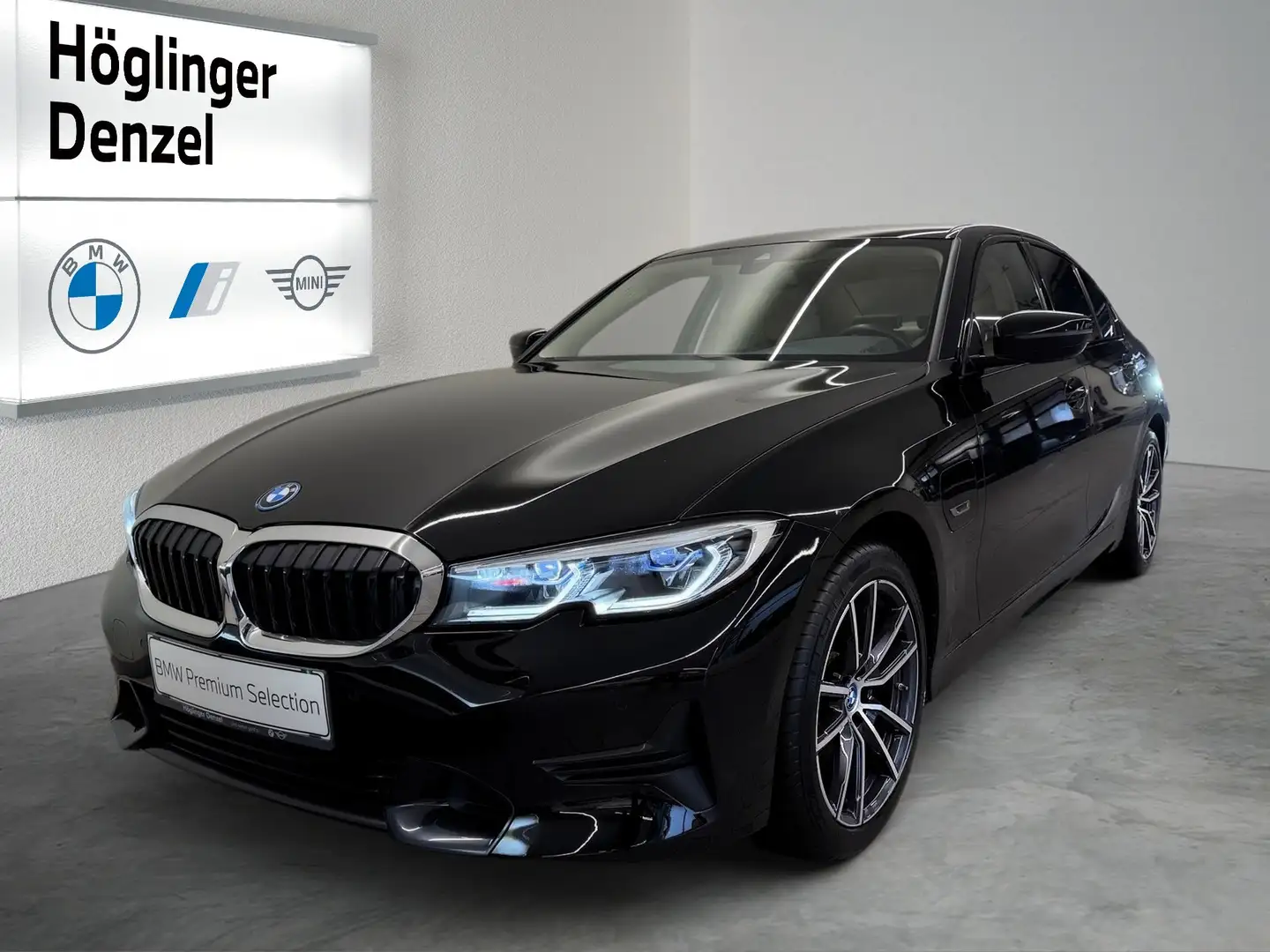 BMW 320 e Schwarz - 1