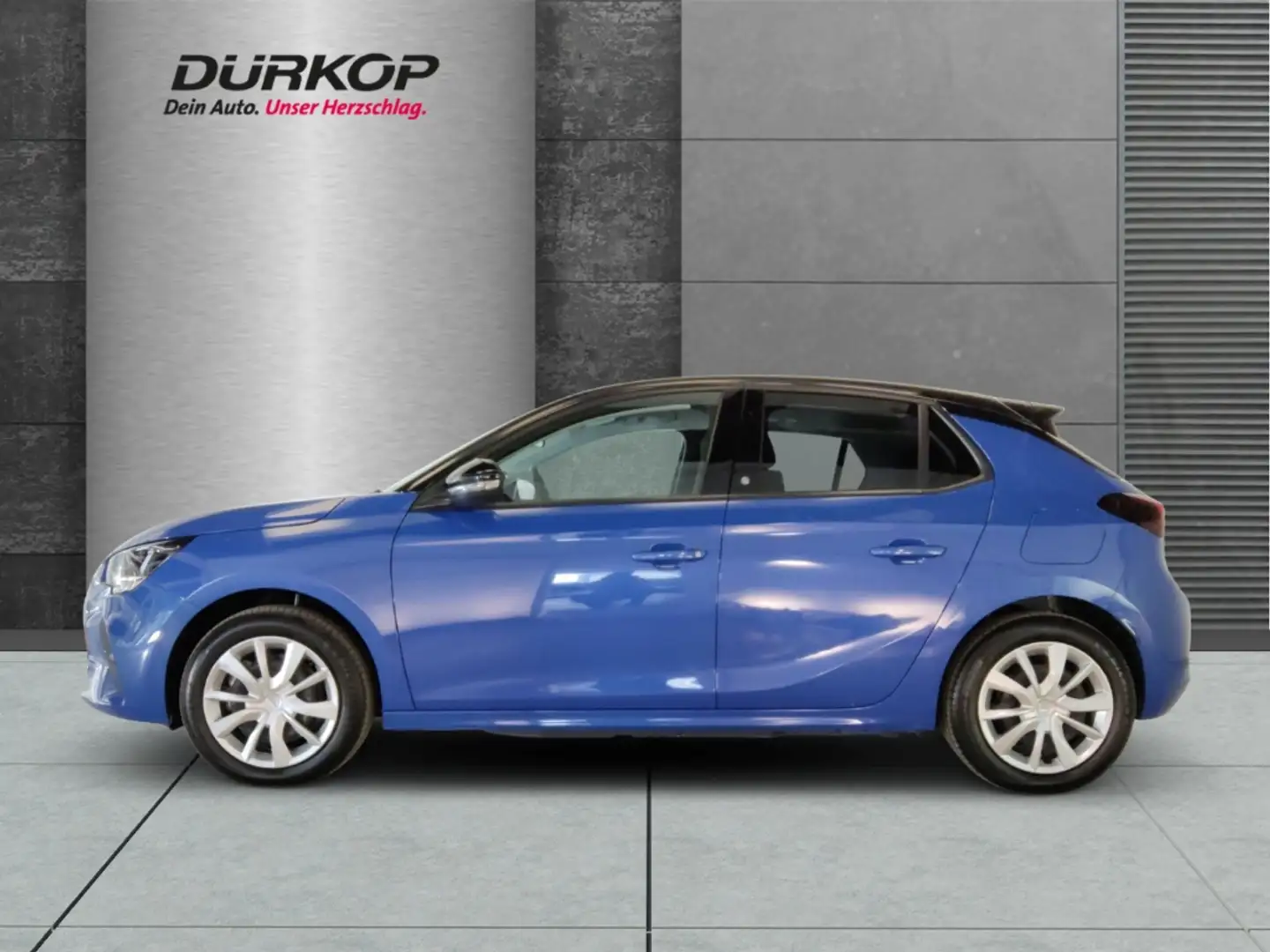 Opel Corsa-e Edition AT Sitzheizung Einparkhilfe Klimaautomatik Blau - 2