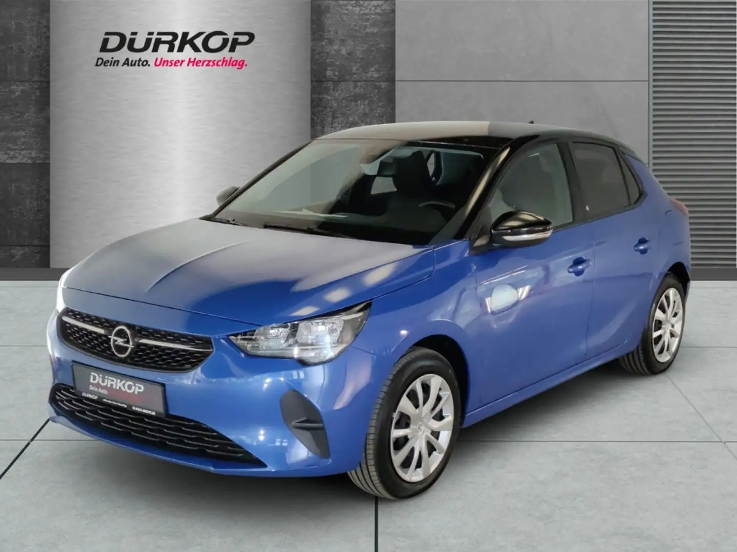 Opel Corsa-e Edition AT Sitzheizung Einparkhilfe Klimaautomatik Blau - 1