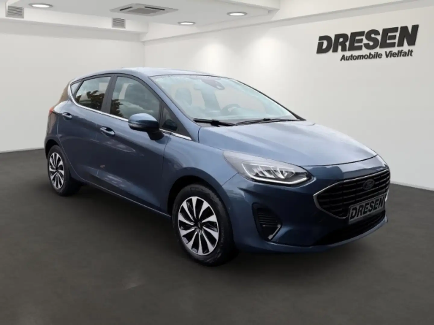 Ford Fiesta EcoBoost Titanium Keyless+Klimaautomatik+Tempomat Blau - 2