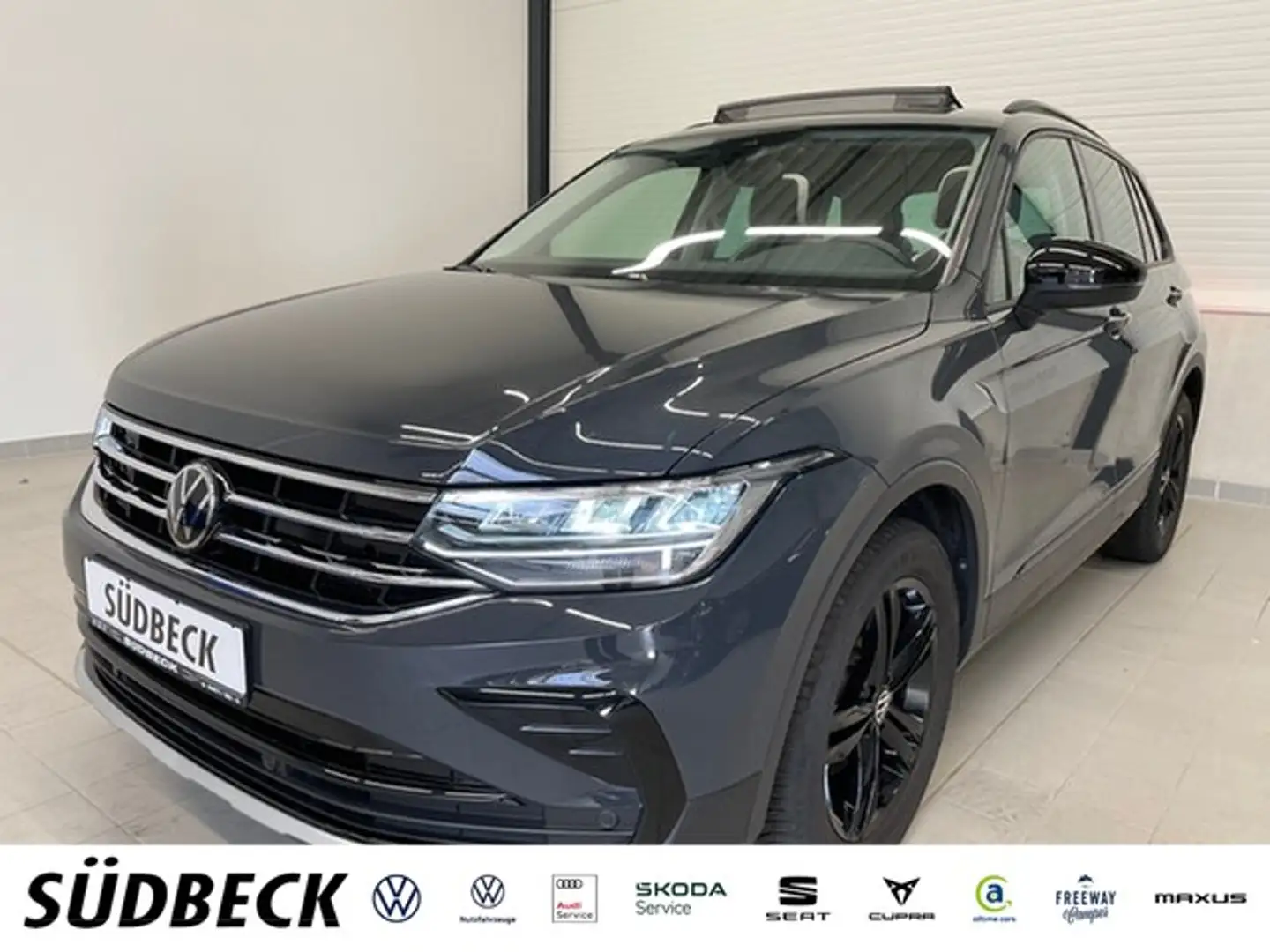 Volkswagen Tiguan 1.5 TSI Urban Sport ACC+LANE+LED+AHK+PANO+KAMERA Grau - 1
