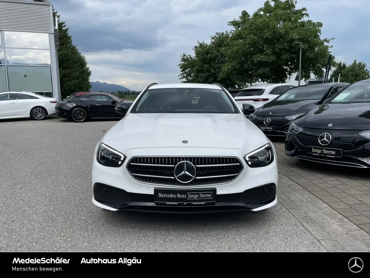 Mercedes-Benz E 300 E 300 e T-Modell Night KeylGo Burm Kam Wide Sport Blanc - 2