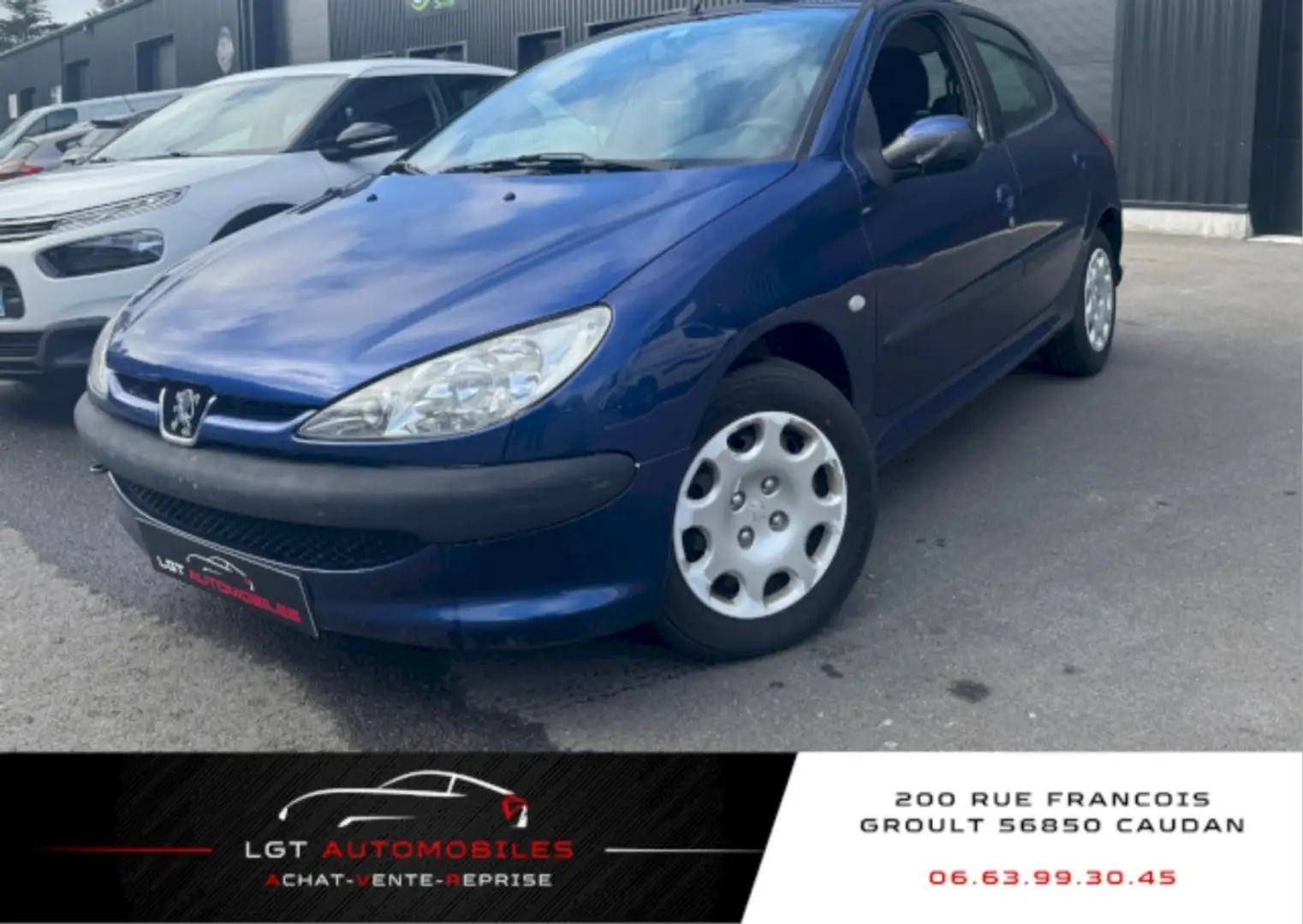 Peugeot 206 1.4 HDi Pop Art 5p Bleu - 1