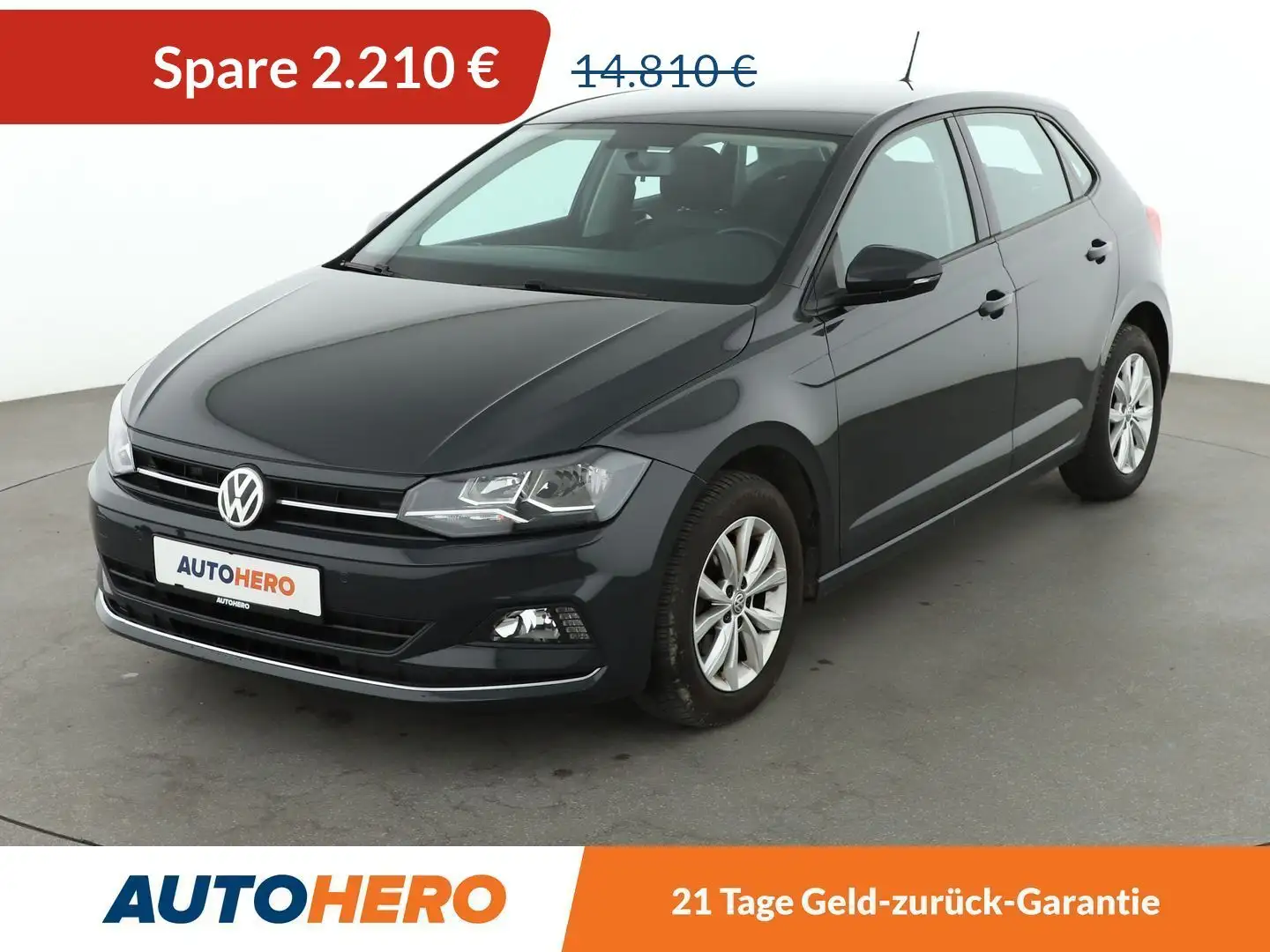 Volkswagen Polo 1.6 TDI Highline *PDC*SHZ*KLIMA* Grau - 1