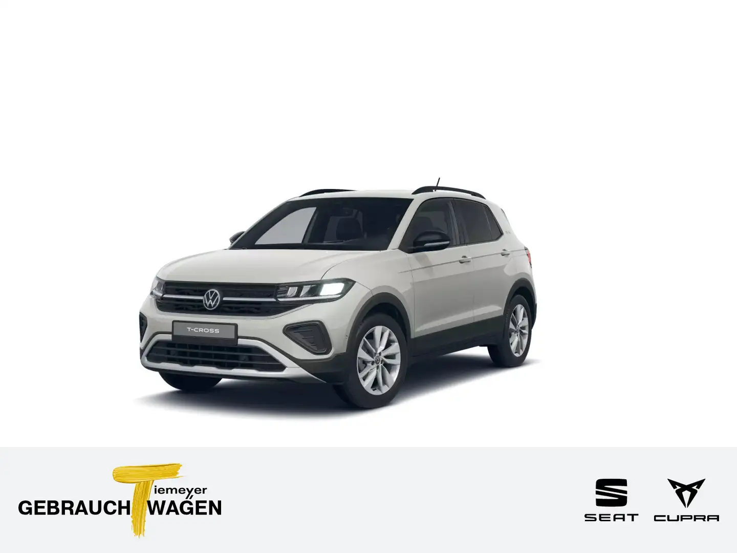 Volkswagen T-Cross 1.0 TSI LIFE GOAL ACC AHK NAVI Grau - 1