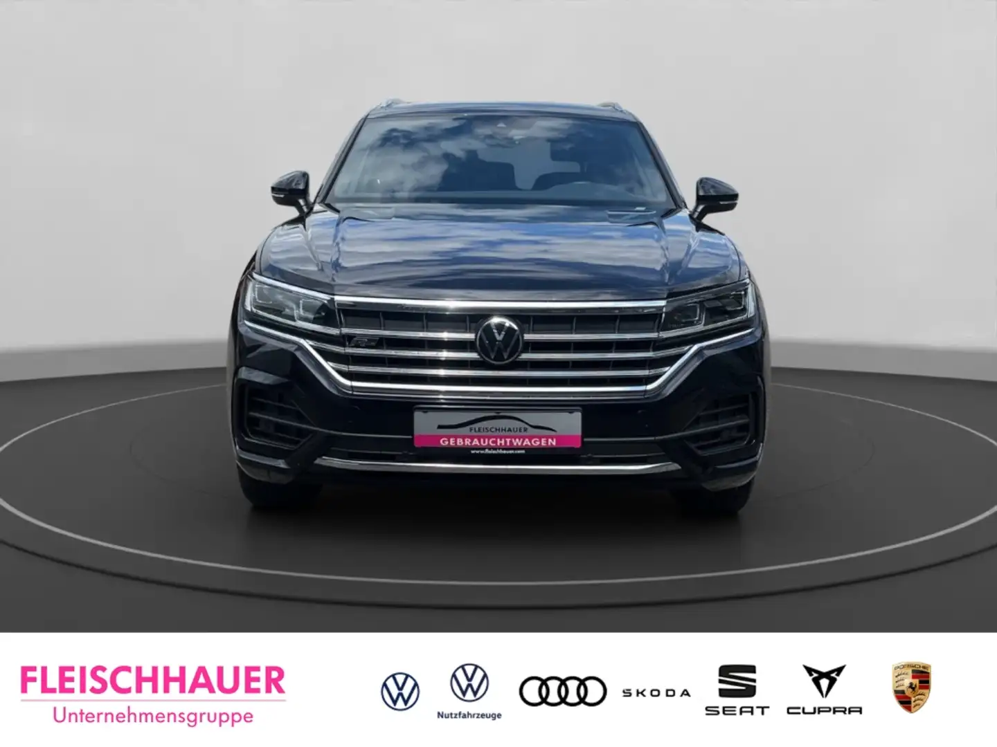 Volkswagen Touareg 3.0 TDI R-Line AHK Kamera Luftfederung Schwarz - 2