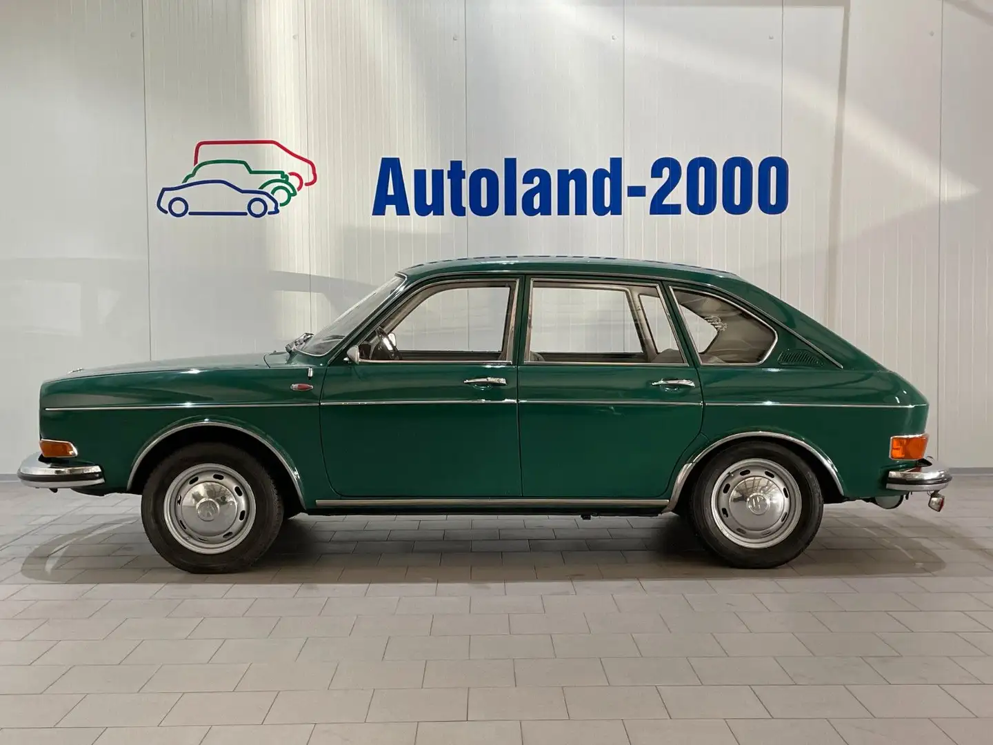 Volkswagen 411 L Automatik - Original Scheckheft-Wertanlage Grün - 1