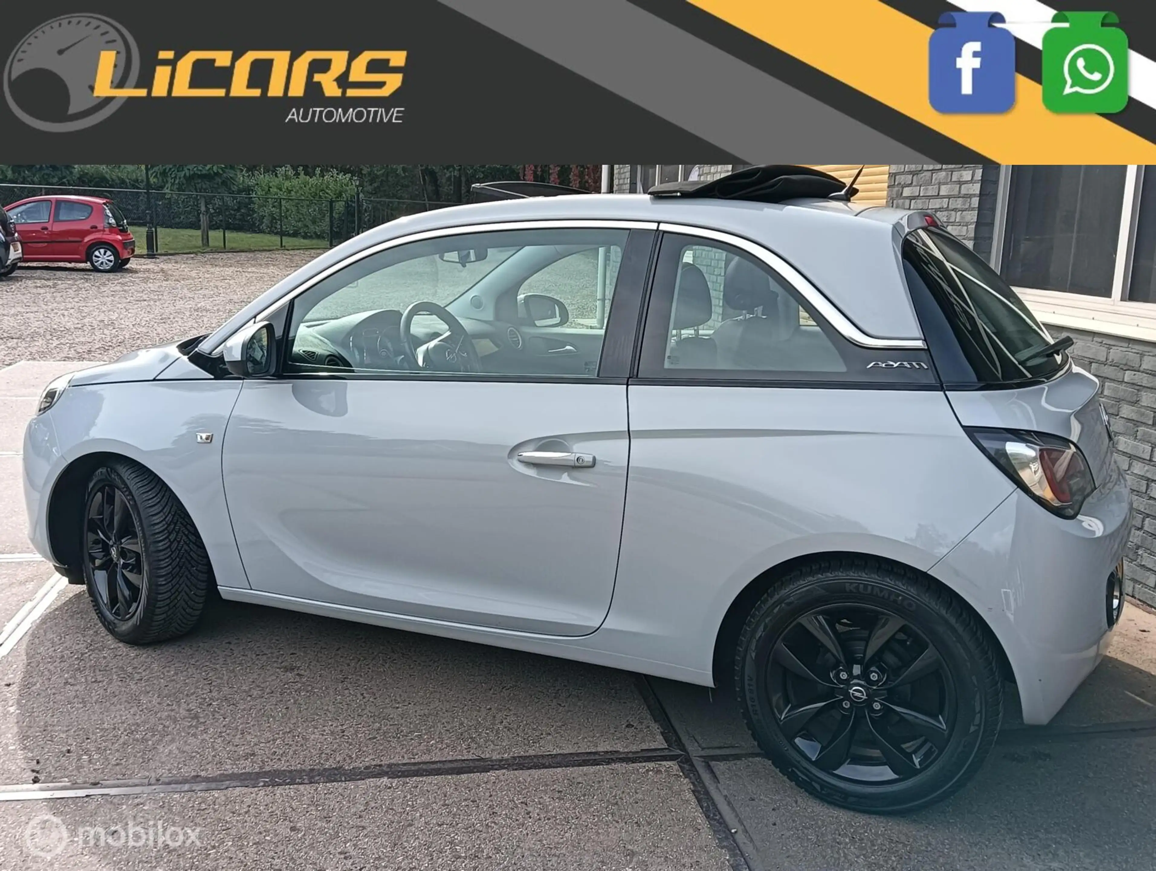 Opel Adam 1.4 automaat cabrio-top/all season banden — photo 3