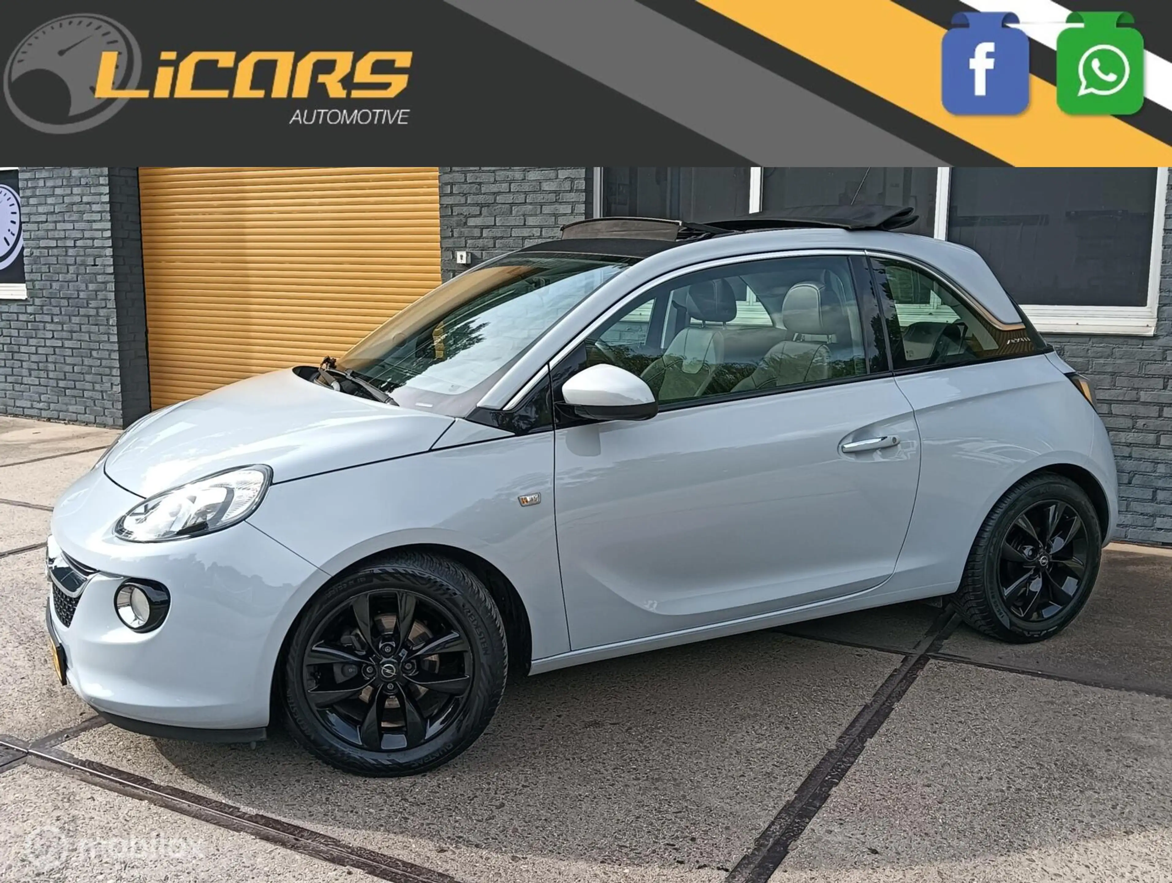 Opel Adam 1.4 automaat cabrio-top/all season banden — photo 2