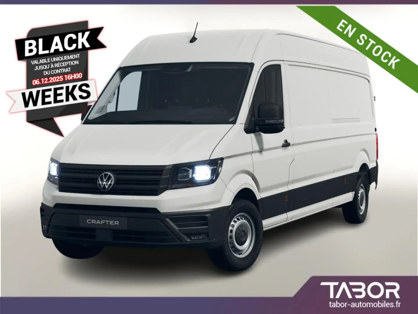 Volkswagen Crafter 35 2.0 TDI 177 AT8 L4H3 3pl Blanc - 1