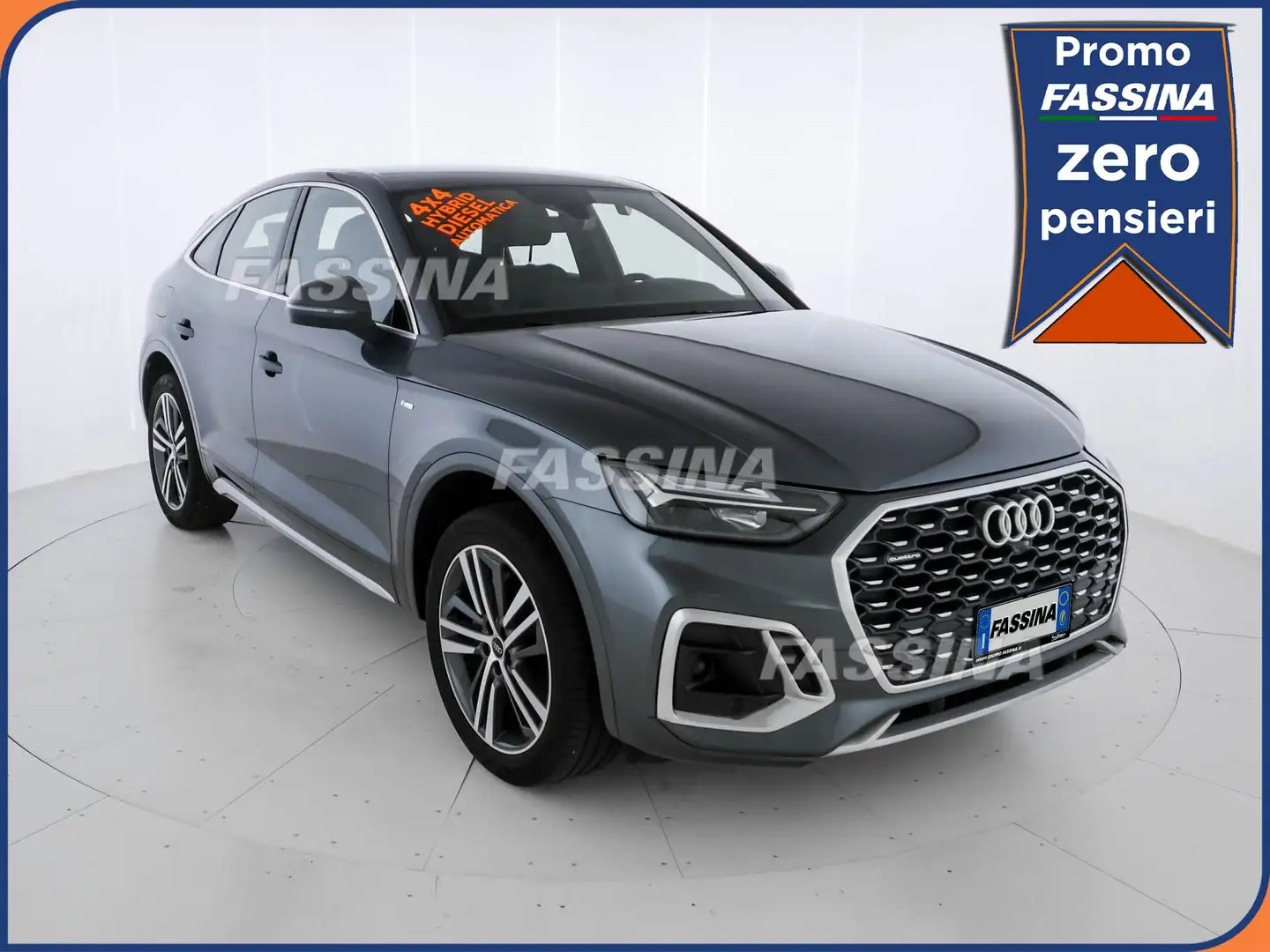 Audi Q5 SPB 40 TDI quattro S tronic S line plus Grau - 1