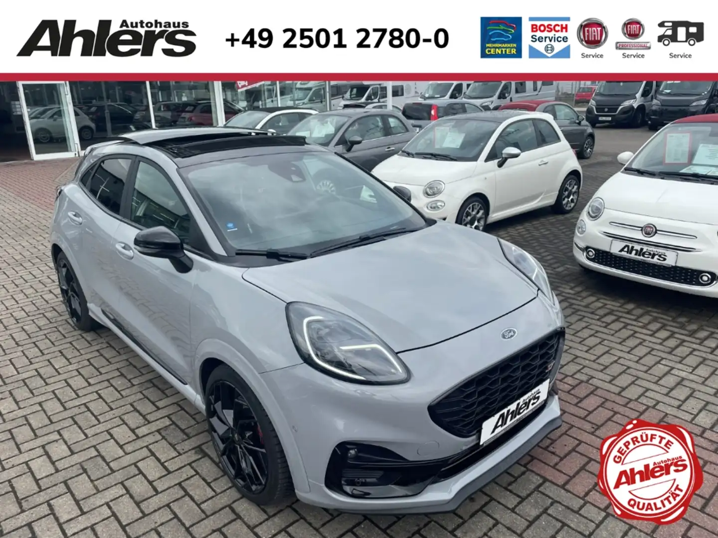 Ford Puma ST X+SCHIEBEDACH+ELHECK+PERFORMANCE+NAVI+ALLWETTER Gris - 1