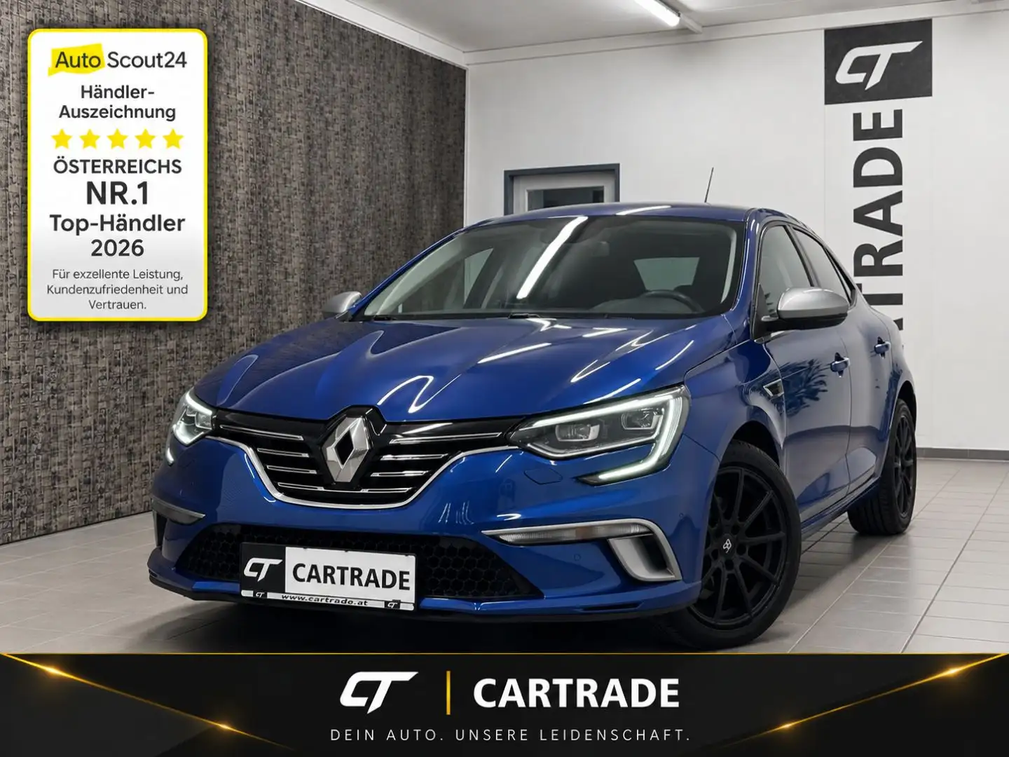 Renault Megane 1.2 TCe 130 Energy GT-Line Blau - 1