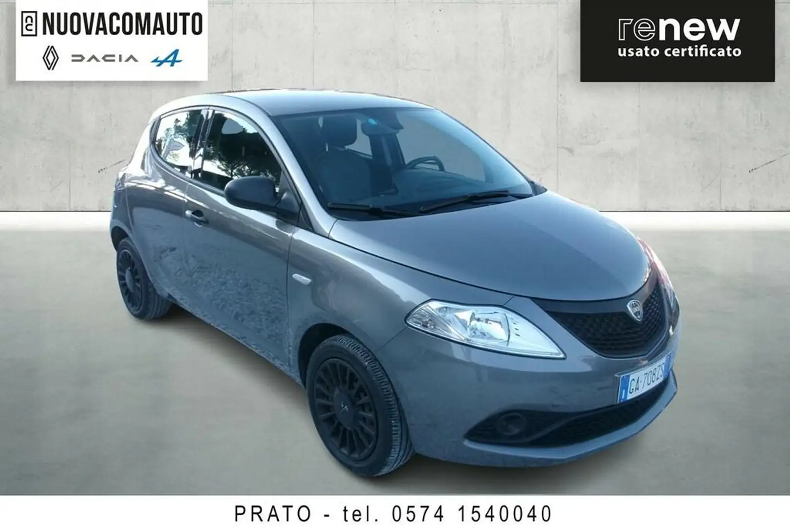 Lancia Ypsilon 1.2 Gold ecochic Gpl 69cv my19 Grigio - 2