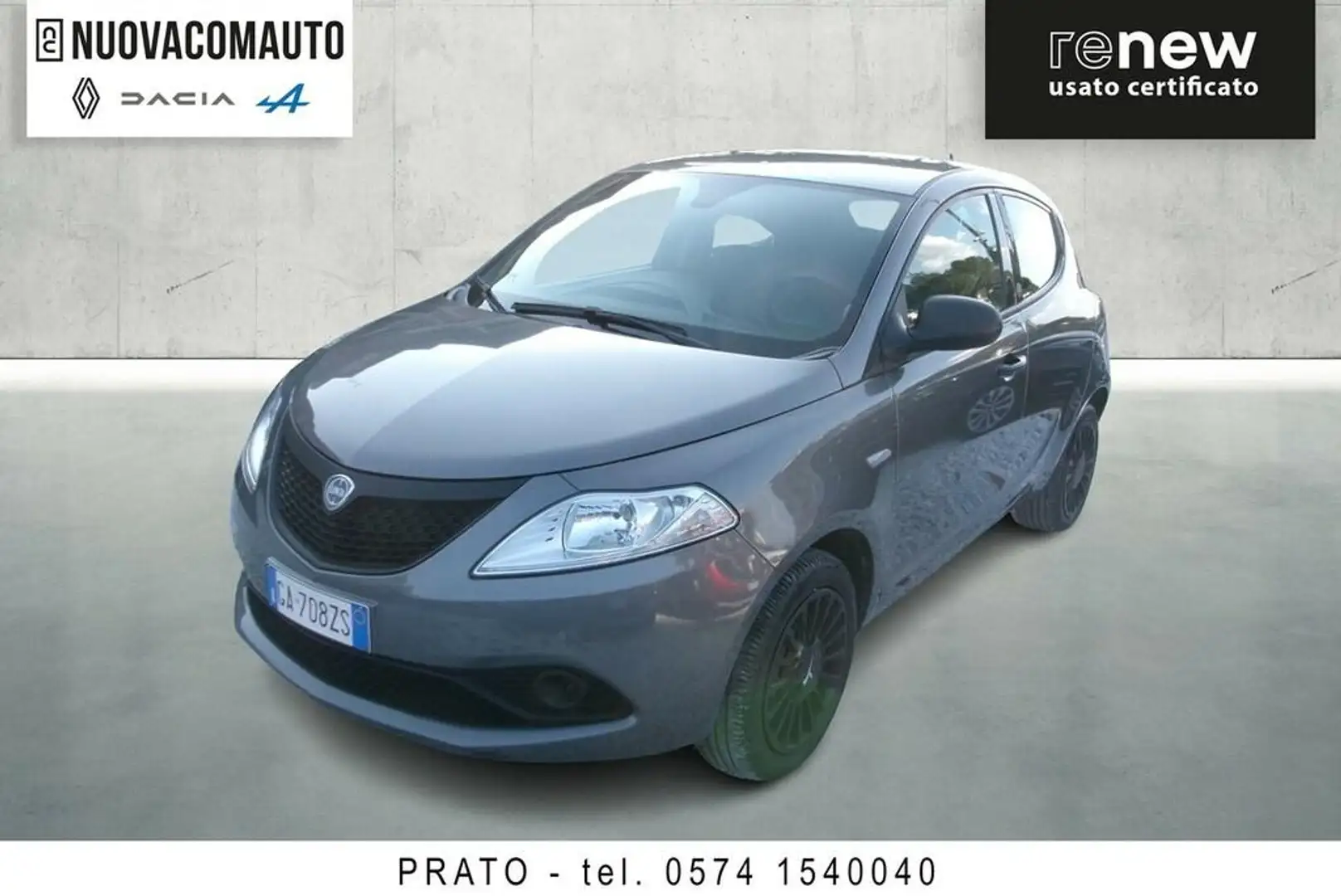 Lancia Ypsilon 1.2 Gold ecochic Gpl 69cv my19 Grigio - 1