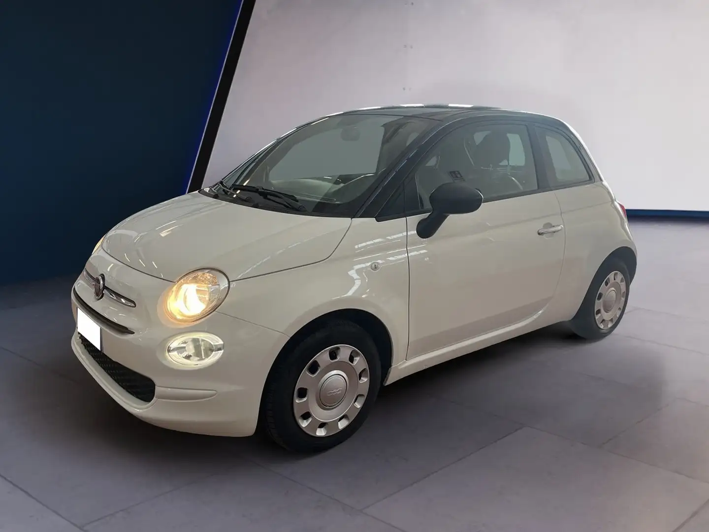 Fiat 500 III 2015 1.2 Cult easypower Gpl 69cv Blanc - 2
