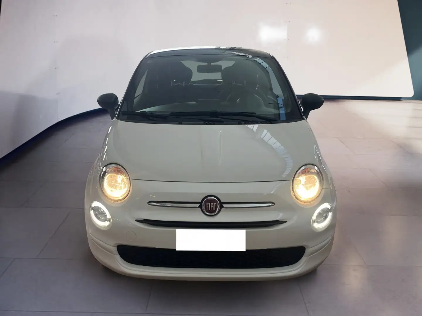 Fiat 500 III 2015 1.2 Cult easypower Gpl 69cv Blanc - 1