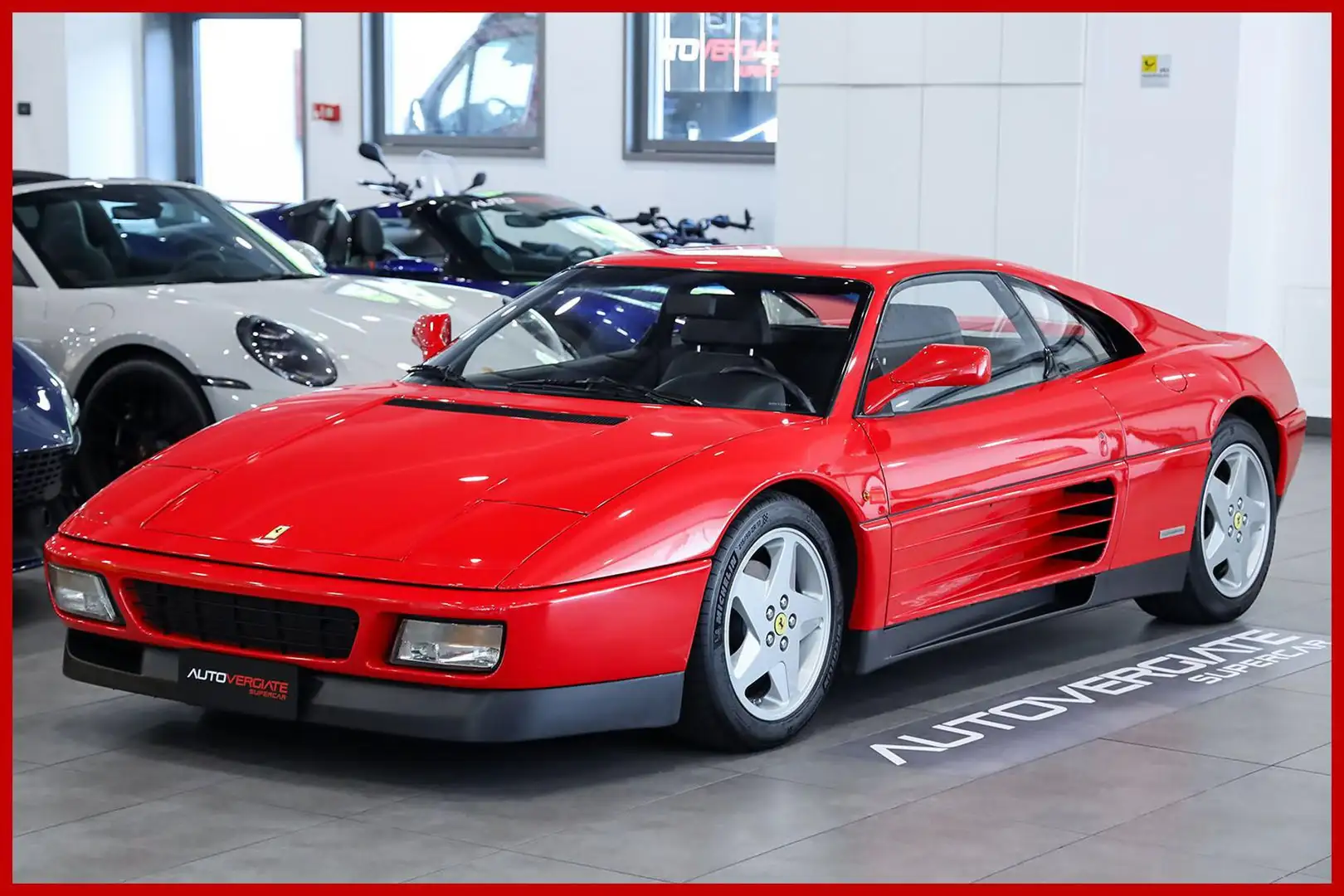 Ferrari 348 TB ITALIANA - TARGHE D'EPOCA - TAGLIANDATA Rosso - 1