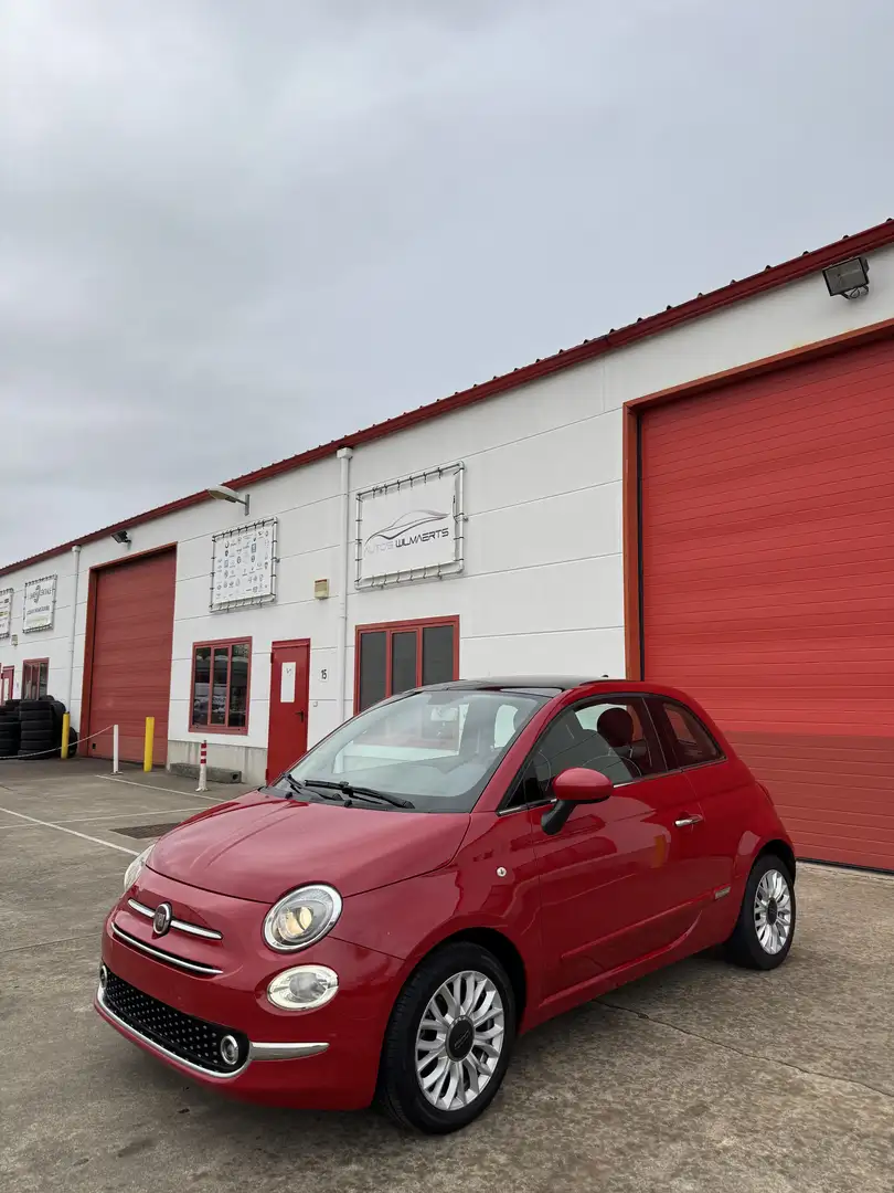 Fiat 500 lounge 2017 1.2i led/vitrualcockpit/pano/pdc Rouge - 2