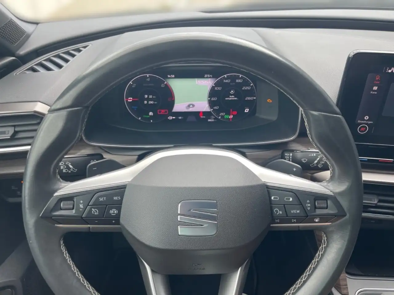 SEAT Leon 1.4 e-Hybrid Xcellence DSG PDCv+h Rückfahrkamera S, миниатюра 8