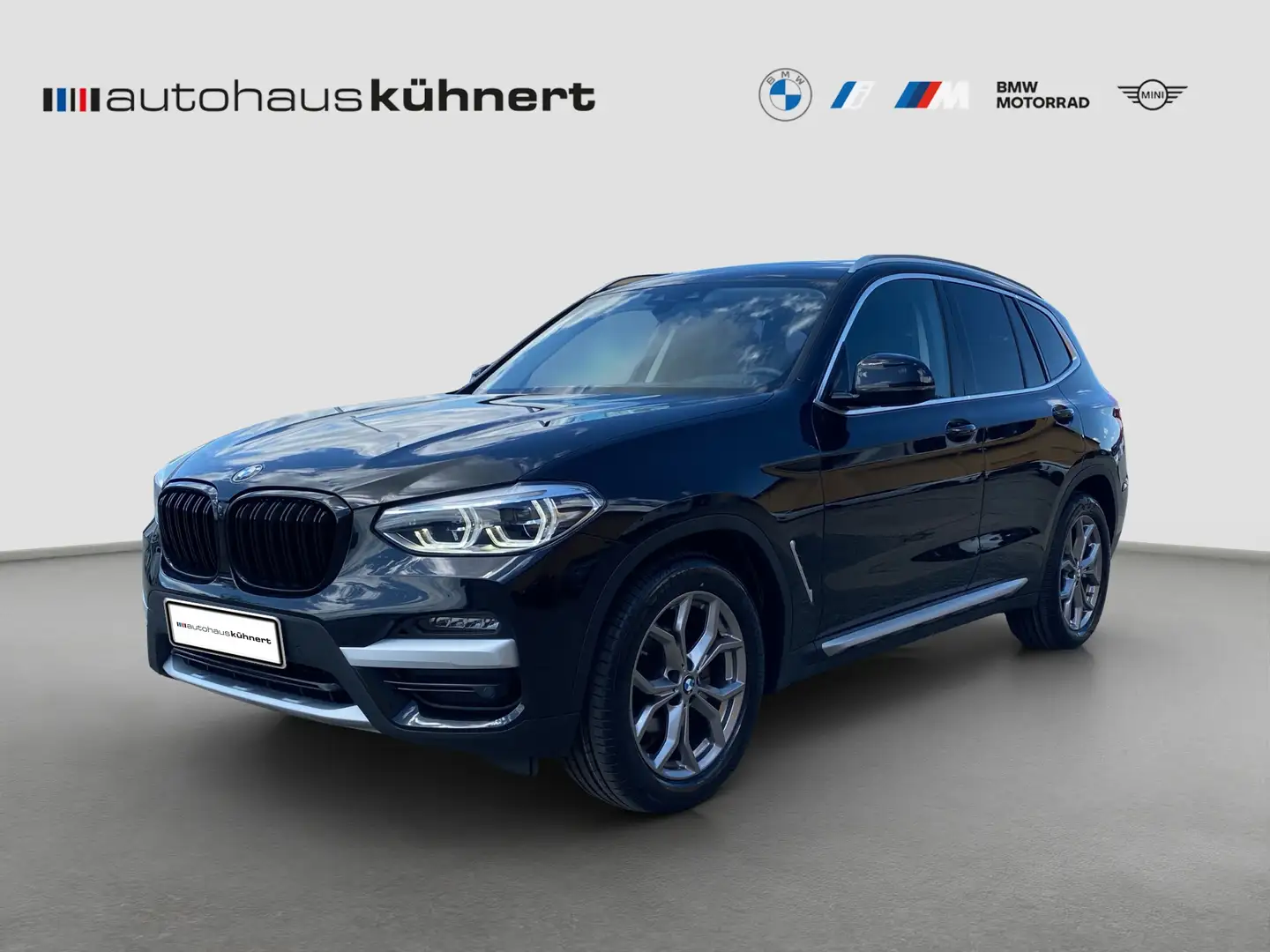 BMW X3 xDrive20d xLine LED PanoSD SpurAss AHK HUD Navi Black - 1