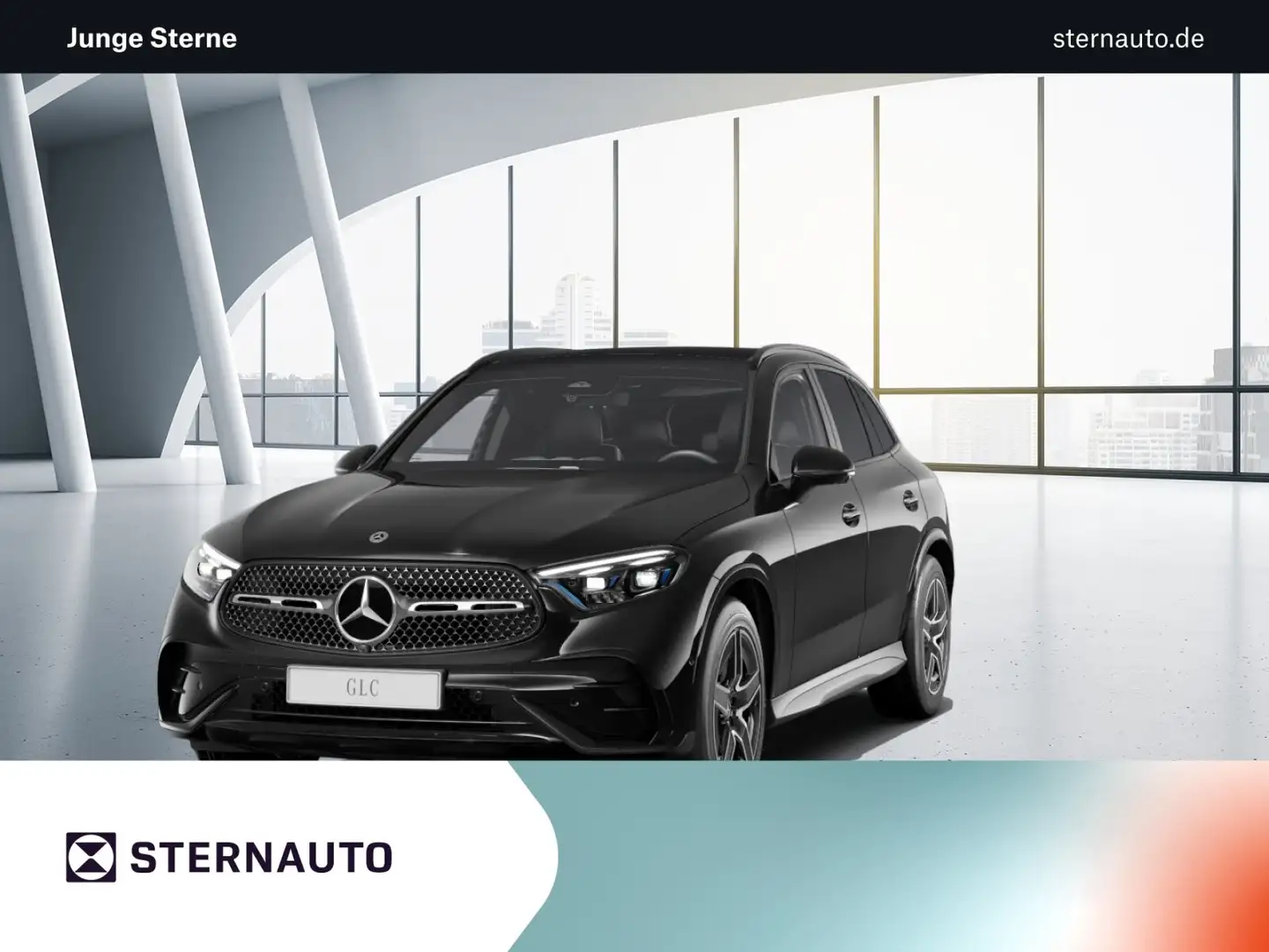 Mercedes-Benz GLC 300 GLC 300 4MATIC AMG Line Navi/Pano.-Dach/Styling Schwarz - 1