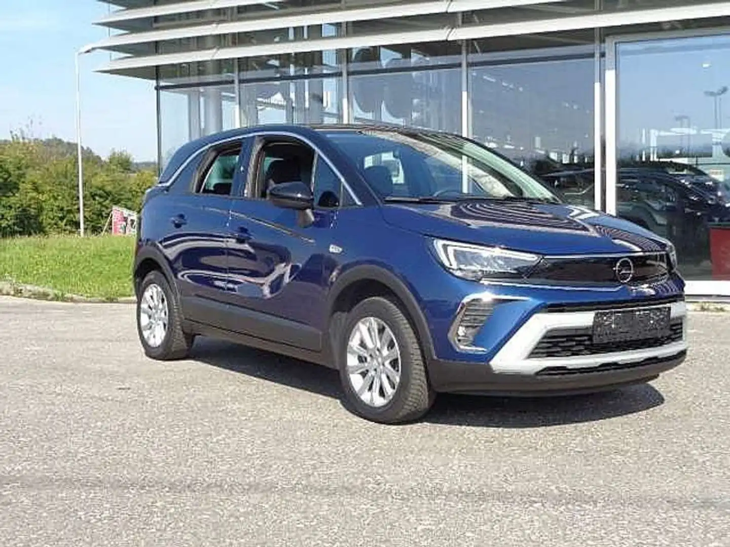 Opel Crossland 1,2 Turbo Elegance *Navi *Leder Blau - 1